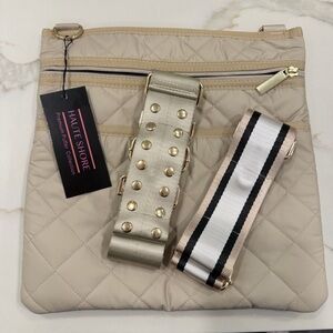 Haute Shore Quilted Crossbody Dani Buff - NWT
